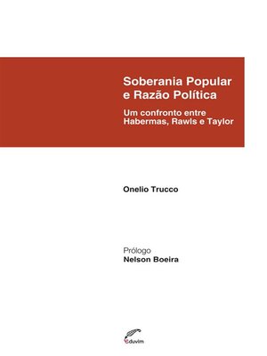 cover image of Soberania Popular e Razão Política